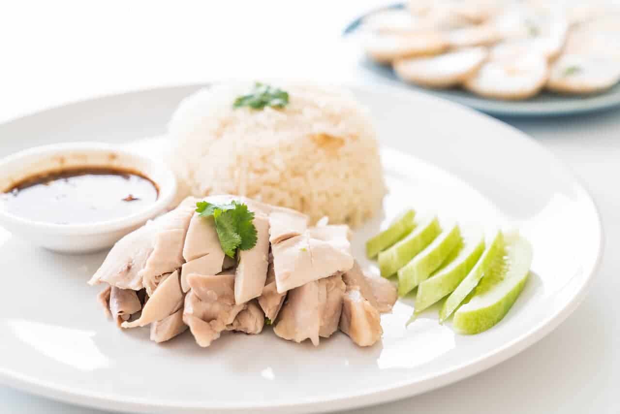 Steam Chicken Rice